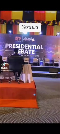‏#presidentialdebate 2025 on NTV ug