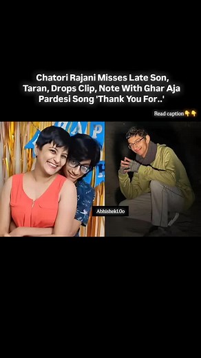 Chahatt Khanna Pays Emotional Tribute to Late Son Taran, Shares Heartfelt Note and Clip Actress Chahatt Khanna recently took to social media to pay a heartfelt tribute to her late son, Taran, who passed away in 2015. Chahatt shared a emotional clip featuring memories of her son, set to the iconic song "Ghar Aaja Pardesi" from the film "Dilwale Dulhania Le Jayenge" [1]. In the caption, Chahatt expressed her gratitude to her son for being a part of her life, no matter how brief. "Thank you for cho