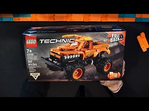 LEGO Technic Monster Jam El Toro Loco 42135 Build and Review!