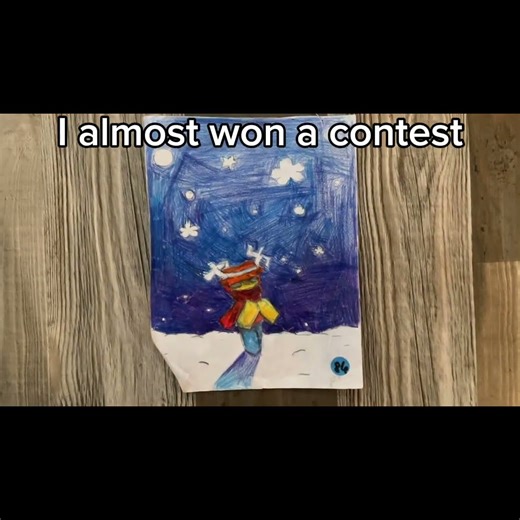 I almost win a comp at my school 😀