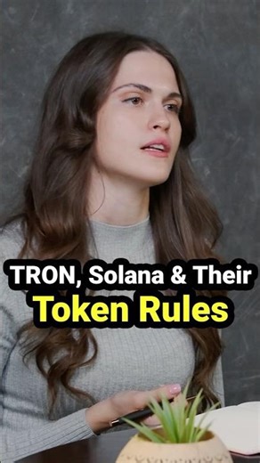 TRON, Solana & Their Token Rules