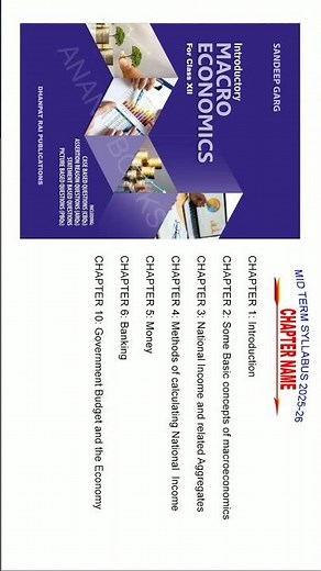 CBSE CLASS 12TH ECONOMICS MID TERM SYLLABUS 2025-26 | CLASS 12TH ECONOMICS SYLLABUS #cbse #syllabus