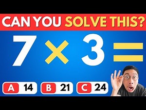 Can You Pass This Maths Quiz? | Easy, Medium, Hard | (Inspired by Quiz Blitz & Guessr)