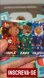 OLHA ISSO! OS 3 MASCOTES PRATEADOS!!! O MELHOR PACOTE DA COPA 2026? 😱#legends #neymar #raro