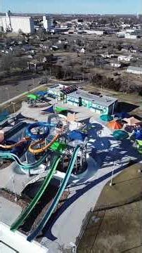 This water park was once the world’s largest hand dug swimming pool!