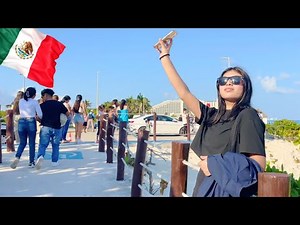 CANCÚN MEXICO Beach Walking Tour 🇲🇽 4K Walk in Mexico 2024