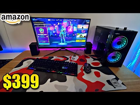 Building the CHEAPEST Amazon Gaming Setup…