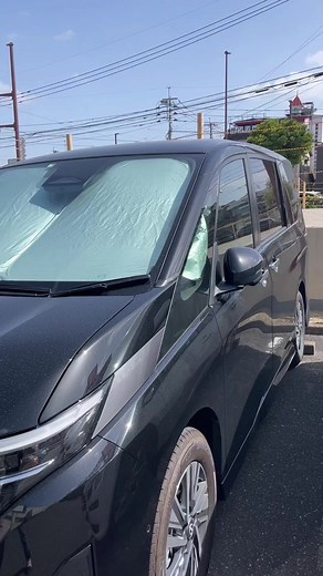 取り付け超簡単！新型セレナ専用設計のサンシェードが快適すぎる☀️🚗 #新型セレナ #セレナ #日産 #日産セレナ #オートワン #autoone #サンシェード