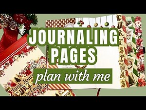 How to Create Easy Waterfall Tabs | Flip Through + Plan With Me | CasstheticPlans Junk Journaling