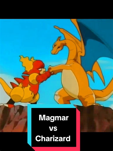 Magmar vs Charizard. - Pokemon #pokemon #pokemontiktok #charizard #shorts #magmar