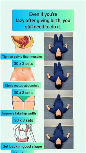 Postpartum Pelvic Floor Exercises | Heal Faster After Delivery | Diastasis Recti Recovery