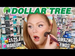 Full Face of *DOLLAR TREE* Makeup Tutorial 2025 | $1.25 Makeup YOU NEED 😍 KELLY STRACK