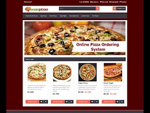 Online Pizza Ordering System | PHP and MySQL Project Source Code | PHP MySQL CRUD Project
