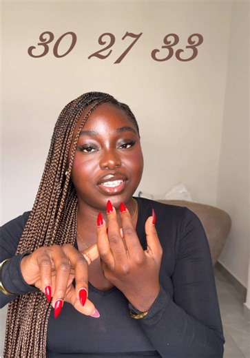 Replying to @QueenChantelle Boneless Knotless Braids; Color 30, 33 & 27 extensions from @outre_africa Braids done by Sarah at @mayasalon707 0240988487