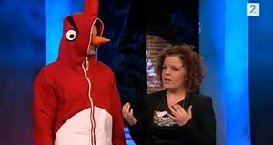 Human angry birds