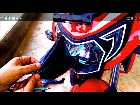 Apache rtr full modified part 2. rtर sticker modified .. Apache rtr 160 headlights modified