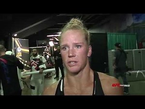 Fight Night San Diego: Holly Holm Backstage Interview