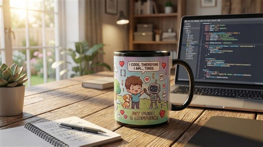 Funny Developer Mug "i Code Therefore I Am Tired" | Programmer & Software Engineer Gift | Computer Science Student | Coding Coffee Cup - Etsy