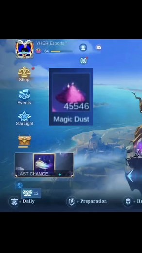 859K views · 5.4K reactions | Magic Dust Exchange Mobile Legends | YHER Esports | Facebook