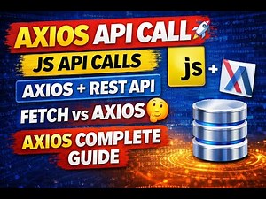 ⭐How to Call APIs Using Axios in JavaScript | Complete Step-by-Step Guide