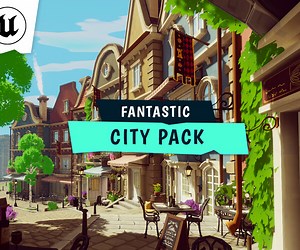 ArtStation - FANTASTIC - City Pack | Game Assets
