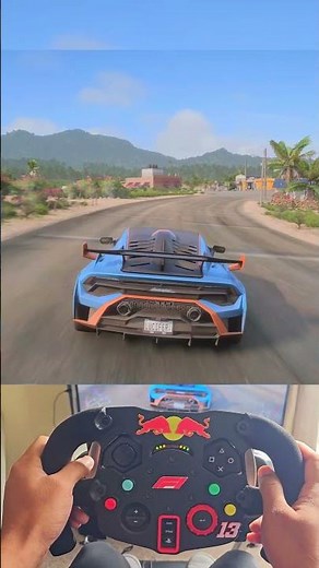 Forza Horizon 5 Lamborghini Huracán STO Free Roam | PS5 4K Gameplay | Logitech G29 F1 Wheel Mod