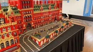 British Artist Uses Legos to Build ‘Brick City,' a Trip Around the World Inside the National Building Museum