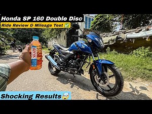 New 2026 Honda SP 160 Double Disc: Ride Review & Mileage Test | E20 Fuel | VAIBHAV MOTOWORLD
