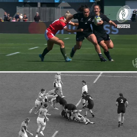 Portia and Renee 🖤 In sync on the field and off it 🔥 #RWC2021 | #RWC2025 | Rugby World Cup
