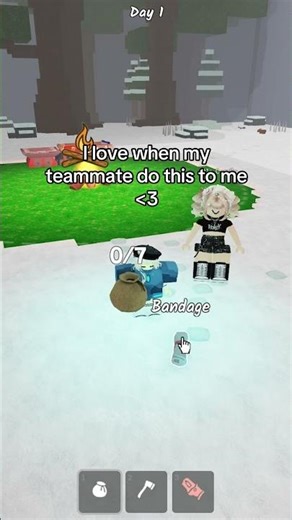 [99 Night in the Forest] Thanks buddy #roblox #games #gameplay #shorts #99nightintheforest