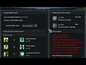 Class changing: WI - FA