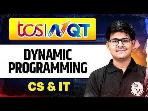 TCS NQT Exam 2026 | Dynamic Programming | CS & IT | TCS NQT Series 2026