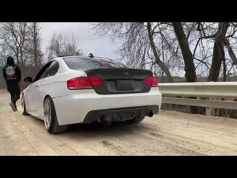 Bmw 335i E92 N54 Stage 2 - Brutal exhaust sound
