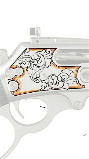 Designing scroll work layout for lever action