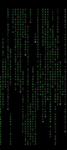 Termux Commands For Beginners | falling green code from The Matrix