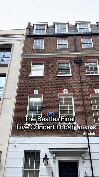 El último concierto de The Beatles en Londres