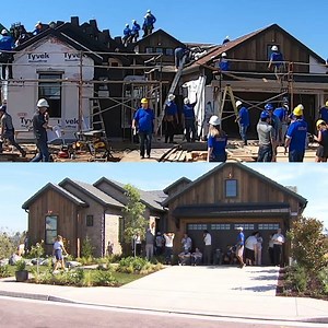 EXTREME MAKEOVER FOR CLOVIS HOME: In less than 7 days, crews built a whole house for a firefighter and his two little daughters — here's how they pulled off the miraculous makeover See also: https://abc30.com/5445604/ | ABC30 Action News