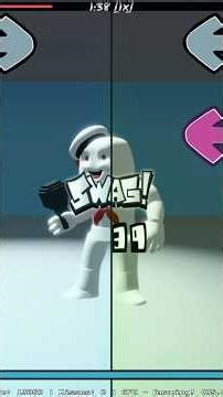 FNF: Stay Puft Vs LongestSoloEver #fnf #fridaynightfunkingame #ghostbusters #music #youtubeshorts