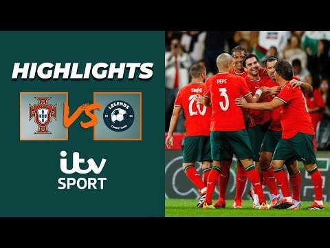 HIGHLIGHTS - Portugal Legends vs. World Legends | ITV Sport