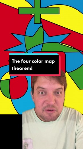 My favorite topic: The four color map theorem! #math #learnontiktok #learneclecticthings