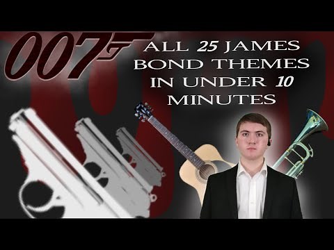 All 25 James Bond Themes In Under 10 Minutes