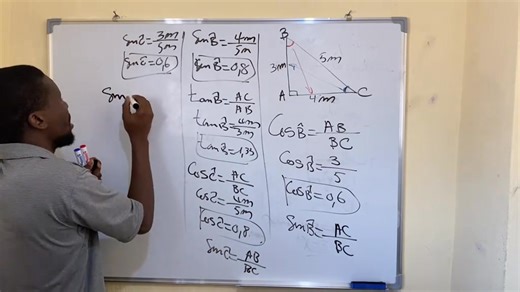 Comment calculer le sinus,le cosinus et la tangente d'un angle aigu d'un triangle rectangle #education Al gade rès videyo sou youtube https://youtu.be/kwknO3Vfg6E?si=pgCC_xzKxfTnhmi2 | Ing Odelin Odelin