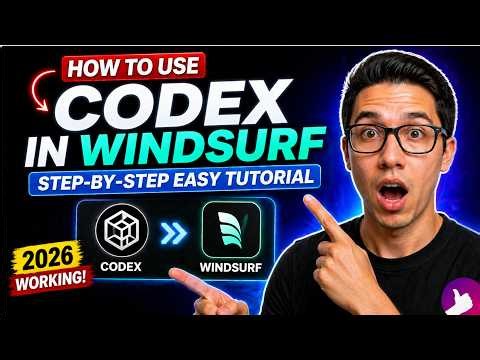HOW TO USE CODEX IN WINDSURF 🚀💻 _ STEP BY STEP EASY TUTORIAL FOR 2026.MP4.MP4