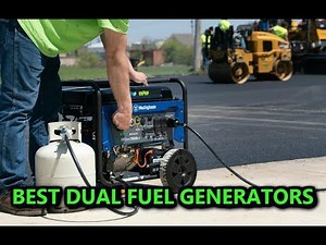 10 Best Dual Fuel Generators (Gasoline + Propane) for Backup Power Supply
