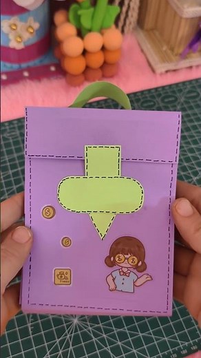 DIY Paper Wallet at Home ✨ Easy Paper Wallet 💸| #diy #papercraft #shorts #petshub #craft