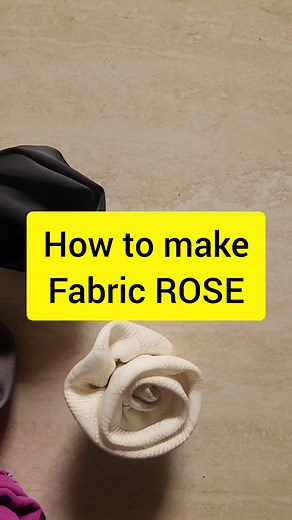 How to make fabric roses Arts and crafts Art and Craft Creative Desig...