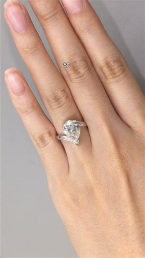Selecting the perfect pear cut ring for your personal choice #youtubeshorts #shorts #jewellery