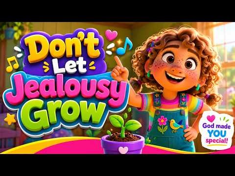🌱 Don't Let Jealousy Grow | Christian Kids Song | Fun Afrobeat Praise & Worship