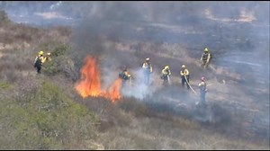 Brush fire scorches just over 2 acres at MCAS Miramar