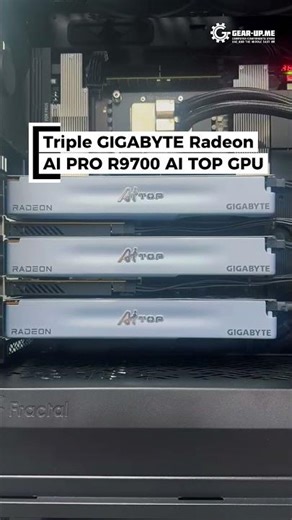 3x Gigabyte AI Top GPU Workstation for AI Analysis!